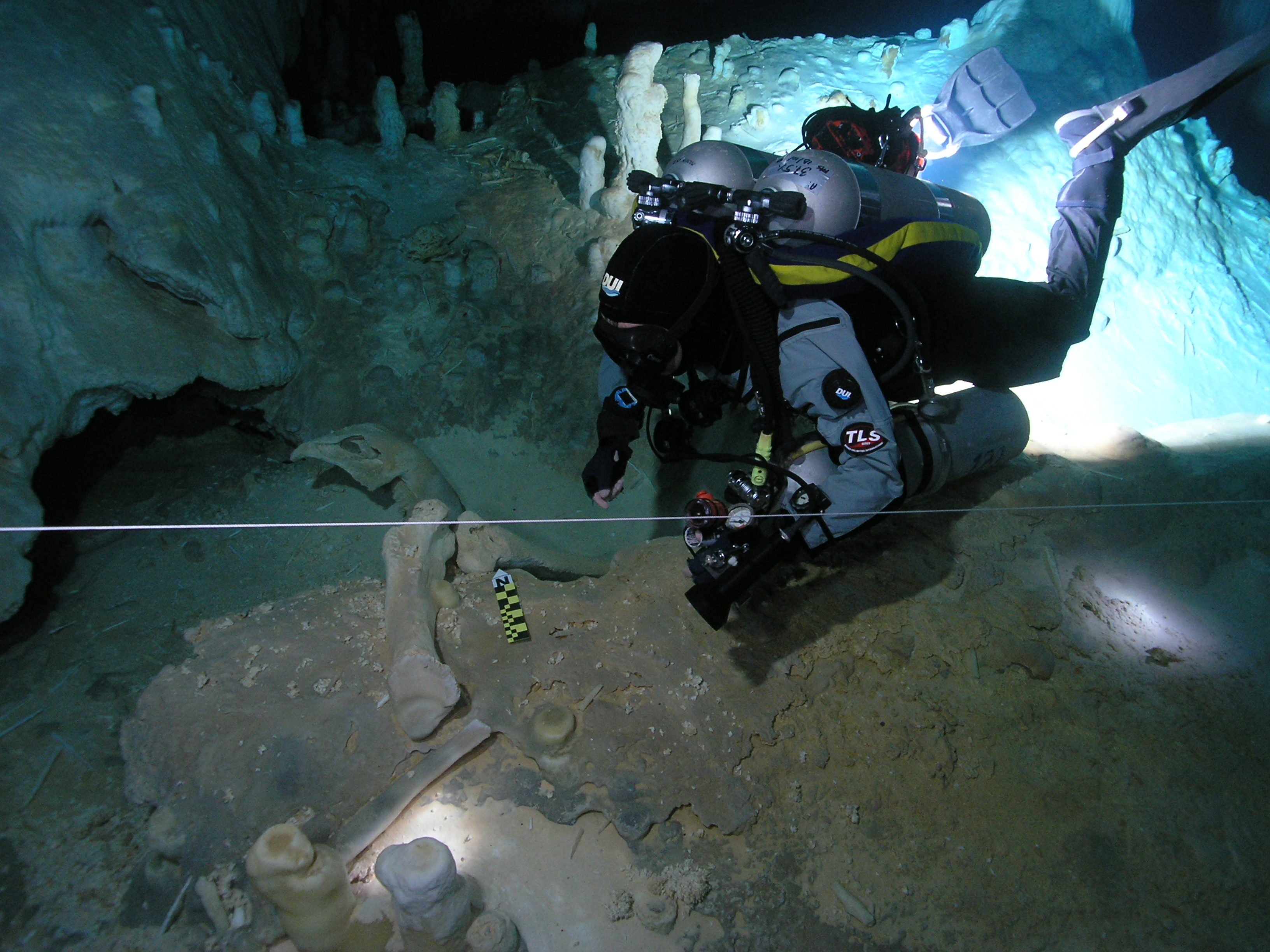 TDI Cave Surveying Diver